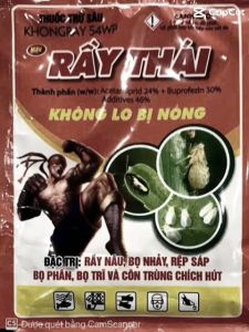 Rày Thái Gói 20g - Giải Pháp Trị Rầy Rệp Hiệu Quả Bảo Vệ Cây Trồng Toàn Diện