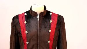 2023 Men's Tailcoat Jacket & Gothic Steampunk Outfit