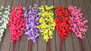 Bunga Sakura & Tanaman Dekoratif Plastik: Dekorasi Tahun Baru Cina