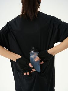 HEG กีฬากลางแจ้งขี่จักรยานแห้งเร็วคอกลมเสื้อยืดแขนสั้นสีบริสุทธิ์สวมใส่สบายๆทุกวันสําหรับผู้ชายและผู้หญิง