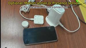 ZigBee MmWave Human Presence Motion Sensor Option Luminance/Temperature Humidity Detection 2MQTT Tuya Smart Life Home Automation