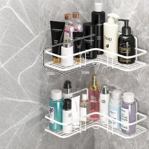 NIFENG | No-drill Wall Mounted Corner Storage Rack