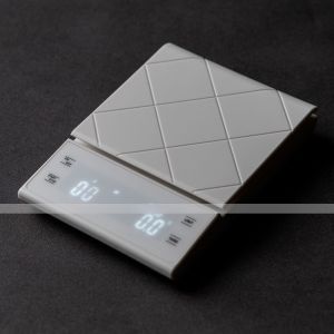 White Kitchen Scale High Precision Baking Coffee Electronic Scale Home Use 0.3g-3000g Cooking Utensils Baking DIY Tools