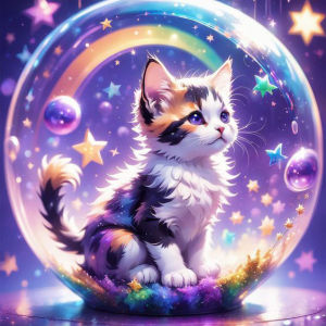 HUACAN 5D Diamond Painting Cat Full AB Square Round Drill Mosaic Animal Rhinestone Pictures Craft Kit