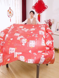 🔥Ship 24h🔥5PCS 2026 Table Cloth New Year Decoration Square Table Cloth Water Proof Dinning Table Cover Round Table Cloth 新年桌布