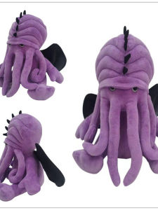 CthulhuCraft Mythical Creature Series Cthulhu Octopus Plush Doll Toy Animal Stuffed Toy for All Ages PP Cotton Fabric Toy