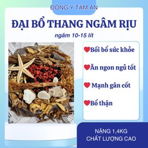 ĐẠI BỔ THANG ngâm ruou giúp bồi bổ sức khỏe ăn ngon ngủ ngon tốt cho xuong khop