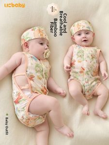 UCBABY | Summer Lightweight Bamboo Fiber Sleeveless Onesie