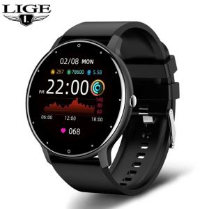 LIGE | LIGE 2026 NEW Men Women Smart Watch Full Touch Screen Sports Fitness Watches Bluetooth Call Couple Smart Watch For Android IOS