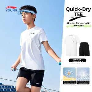 LI-NING KIDS | Ice Feeling Sweat Wicking Childrens Suit
