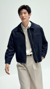 KINS 19 STUDIO |  URBAN GLOW ZIP JACKET แจ็กเก็ตซิปคินส์  [KN323]