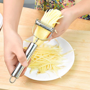Kitchen Multi-Function Peeler Cutter Vegetable Slicer Potato Thread Carrot Scraper Tool Home Use Cooking Essential