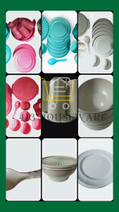 21 in 1 Camping set24 Plastic salad set bowl tumbler plate picnicset party Christmas giveaway gifset