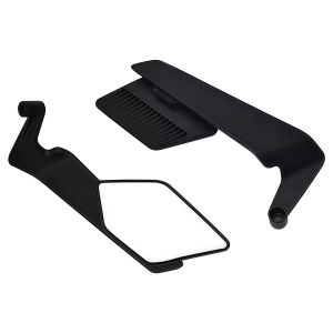 [Ready] 2PCS 90  Rotating Rearview Mirrors Multi-Purpose Adjustable Motorcycle Mirror HD Winglet Mirrors Motorcycles Accessories