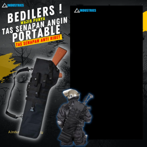 Tas PCP Blusukan Hunting gear Portable Senapang Mini Lipat