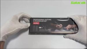 Bộ Tua Vít Điện Không Dây Thế Hệ 8 42 Trong 1 Sạc USB Mô-men Xoắn Cao Có Đèn LED Dùng Cho Sửa Chữa Điện Thoại Laptop Thiết Bị Điện Tử Bộ Dụng Cụ Chính Xác