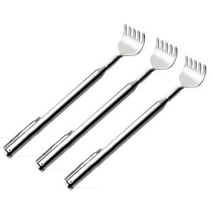 Extendable Back Scratcher for Men Portable Telescopic Metal Back Scratchers Back Hand Massager for Birthday Christmas Gifts