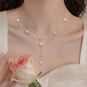 Lnieer | Luxury Niche Fashion New Style Starry Pearl Necklace