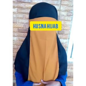 [HUSNA HIJAB] Cadar Bandana Polos Anak / Cadar Anak