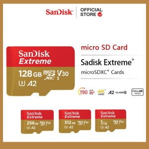 SanDisk Extreme /128GB/256GB/512GB/1TB/2TB MicroSDXC MicroSD Card UHS-I Memory Card Application  Mobile Phone Notebook
