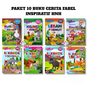 Buku Cerita Fabel Inspiratif (Paket Isi 10 Buku) - HNH