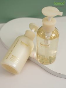 Bremod  Premium Keratin Complex Trement Hair Shampoo or Conditioner Rich In Cocoa Butter Repair Damaged Hair Frizzy Dry Hair Washing Care 350ML