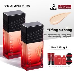 Feotznw | Kem Nền Dài Lâu Không Bết Dính Kiểm Soát Dầu Cho Mọi Loại Da