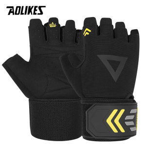 AOLIKES | AOLIKES Workout Gloves for MenWeight Lifting Gloves with Wrist Wrap SupportFull Palm Protection&Extra Grips for Weightlifting