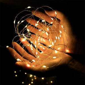 1/2/5/10M Fairy Light String Led Copper Wire String Light Battery Powered For Bedroom Garden Party Wedding Decoration