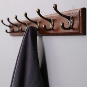 Clothes Hooks Wall Shelf Hangers for Living Room Bedroom Door Back Door Hallway No-Drill  Strong Viscose Hangers