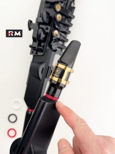 Upgraded YAMAHA YDS-150/120/128C Digital Saxophone Mouthpiece Neck Wrapper Digital Wind Instrument Accessories Protects the Air Inlet Stabilizes the Mouthpiece