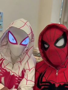 Spider-Man หมวก Shake Tone เดียวกันตลกทรายประติมากรรมหน้ากากเต็มหน้าเด็กผู้ใหญ่พิเศษ Venom Mask Halloween