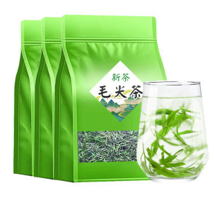 High Mountain Green Tea Leaf Spring Tea 2025 New Batch Thick Aroma Loose Leaf Pan Fried Cloud Mist Tea Not Bi Luo Chun