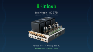 McIntosh MC275 75W Vacuum Tube Power Amplifier KT88 Unity Coupled Circuit — Iconic Made in USA