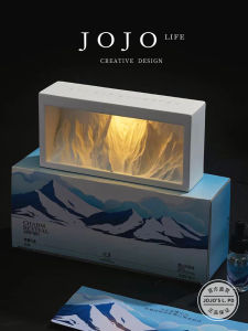 Đèn Thơm Đá Pha Lê Núi Tuyết JOJOS L. PD.wealth Quà Tặng Sinh Nhật Trang Trí Không Gian Nhà Đèn Thơm Đá Pha Lê Phổ Thông