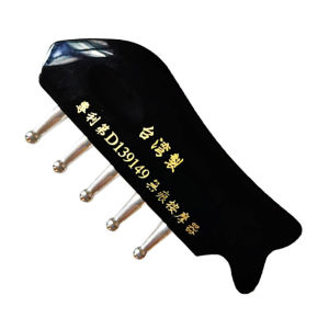 Taiwan Traceless Head Massage Comb Hair Therapy Scalp Massager Meridian Unblocking Facial Gua Sha Board Neck Sleep Aid