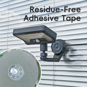 Magnetic Base Solar Wall Light Solar Powered Flood Light Auto On/Off Motion Sensor LED Induction Lamp 3 Modes Security Porch Light for Camping