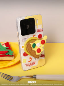 Cartoon Design Magnetic Absorption Protection Phone Case for Xiaomi 15 pro Anti-Fall Stand Unique Design TPU Material