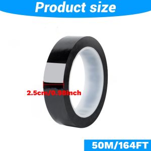 Black Insulation Flame Retardant Matt Blackout High Temperature Resistant Tape PI Film Polyimide Film Line Wrapping
