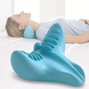 Cervical neck pillow Cervical Traction Device Pillow Neck and Shoulder Relaxer neck massager pain relief neck traction pillow neck cervical puff cervical pillow orthopedic pillow for neck pain