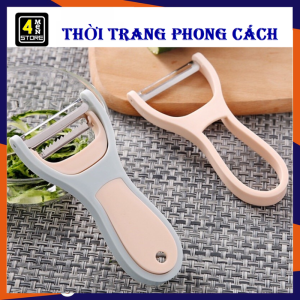 Dụng Cụ Bào Vỏ Nạo Sợi Rau Củ 2in1 Lưỡi Thép Không Gỉ Siêu Sắc Bén - Dao Bào Đa Năng 2 Trong 1 Tiện Ích - Dụng Cụ Cắt / Bào Rau Củ Quả 2 Đầu Đa Năng Tiện Lợi