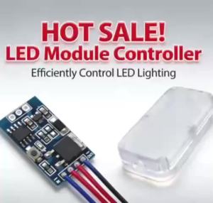 13 Modes LED Light Controller PWM Dimming/Breathing/Strobe 30W Max 2.5-5V/5-24V For LED Indicator/Halogen Light