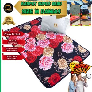 Karpet Gebu TEBAL saiz M 120 CM X 180 CM Anti Slip