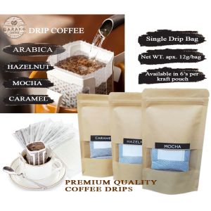 6S DRIP COFFEE-PREMIUM FLAVORED COFFEE IN DRIP BAGS (Classic & Flavored)