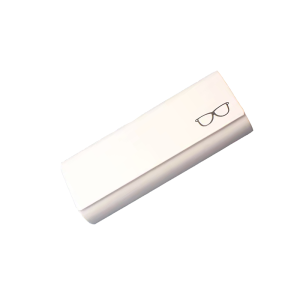 New Retro High-Level Sense Of Simplicity And Lightweight Pu Leather Eyeglasses Case Anti-Pressure Large Capacity