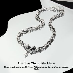 CHUNYAN | Durable Titanium Steel Necklace For Men Versatile and Stylish