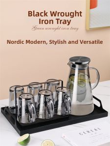 CRISTALGLASS | Bộ Cốc Thủy Tinh Chống Nóng Màu Xám Có Quai Dùng Cho Trà Tại Nhà