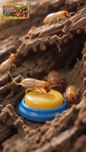 Whole Colony Gone HD Termite bait Termites pesticide for wood Termite baiting system Anay pest control termite eliminate hidden bugs protect furniture safe plant formula long lasting indoor outdoor home warehouse garden use all year round