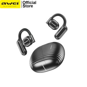 Awei TZ6 ENC Air Conduction Bluetooth V5.3 Open Hangign Earphone IPX4 Waterproof Headset with Microphone