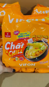 Mua 6 Tặng 3 Mì Thịt Thật Gà Cay Chất & Chill VIFON 85g (Tổng 9 Gói) - VF154